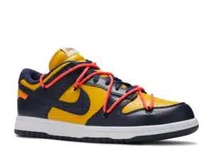 OFF-WHITE X SCHIACCIARE BASSO 'UNIVERSITY GOLD'  - immagine 2
