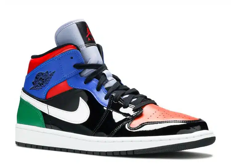 AIR JORDAN 1 MID SE 'MULTI PATENT' REPLICA - immagine 2
