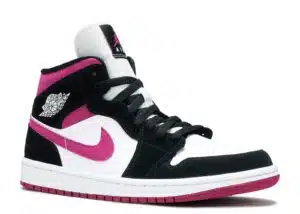 AIR JORDAN 1 MID 'BLACK CACTUS FLOWER'  - immagine 4
