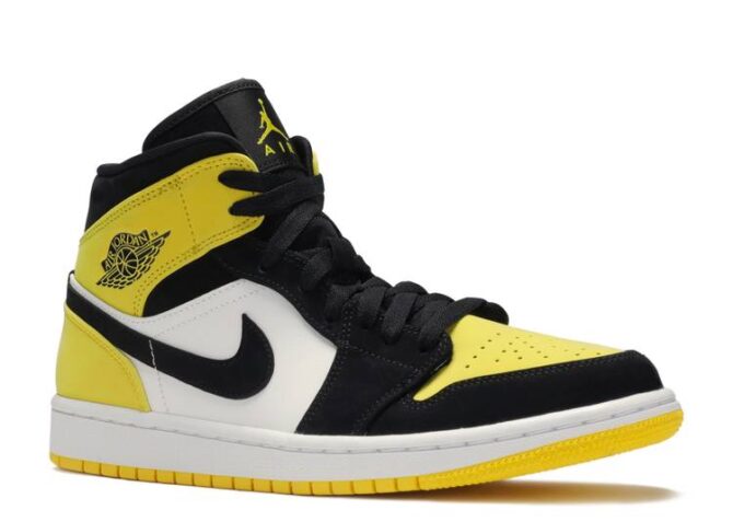 AIR JORDAN 1 MID SE 'PUNTA GIALLA' REPLICA - immagine 2