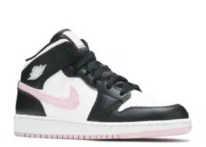 AIR JORDAN 1 MID GS 'BIANCO ROSA ARTICO' REPLICA - immagine 4