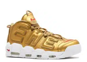  SUPREME X AIR MORE UPTEMPO 'ORO METALLICO'  AIR MORE UPTEMPO 2020 - immagine 2