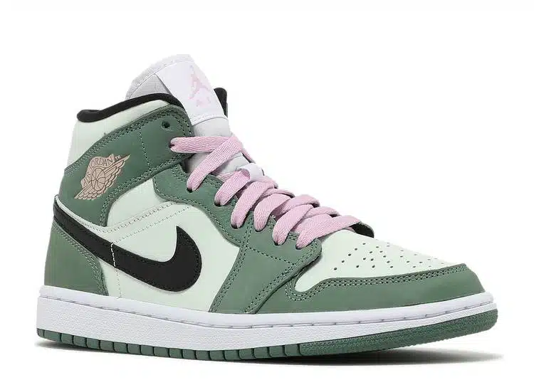 AIR JORDAN 1 MID SE 'DUTCH GREEN' REPLICA - immagine 2