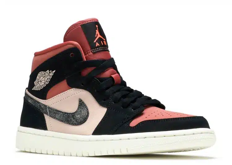AIR JORDAN 1 MID SE 'CANYON RUST' REPLICA - immagine 2