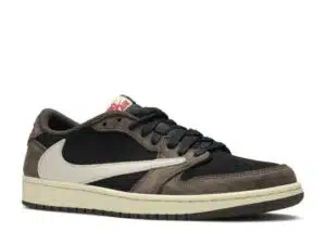REPLICA TRAVIS SCOTT X AIR JORDAN 1 LOW 'MOCHA' - immagine 2
