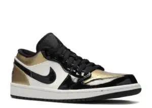  AIR JORDAN 1 BASSO PUNTA ORO - immagine 2