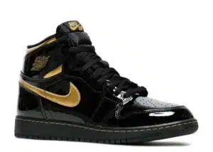 AIR JORDAN 1 RETRO HIGH OG 'NERO ORO METALLICO'  - immagine 2