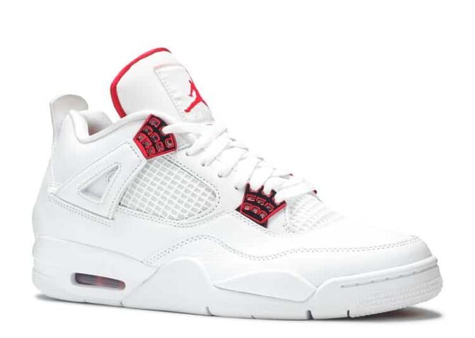 REPLICA AIR JORDAN 4 RETRO 'ROSSO METALLIZZATO' (COPIA) - immagine 2