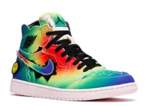  J. BALVIN X AIR JORDAN 1 RETRO OG HIGH 'COLORS AND VIBES' - immagine 2