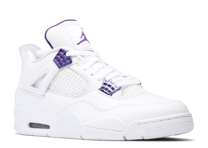 REPLICA AIR JORDAN 4 RETRO COURT PURPLE - immagine 2