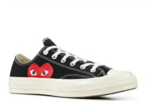 CONVERSE COMME DES GARÇONS PLAY X CHUCK 70 LOW 'BLACK WHITE'  CONVERSE - immagine 2