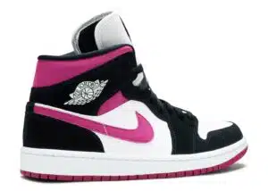 AIR JORDAN 1 MID 'BLACK CACTUS FLOWER'  - immagine 3