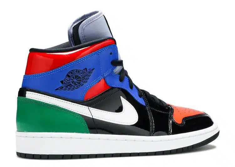 AIR JORDAN 1 MID SE 'MULTI PATENT' REPLICA - immagine 3