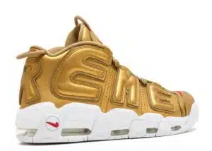  SUPREME X AIR MORE UPTEMPO 'ORO METALLICO'  AIR MORE UPTEMPO 2020 - immagine 3
