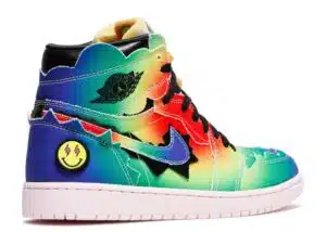  J. BALVIN X AIR JORDAN 1 RETRO OG HIGH 'COLORS AND VIBES' - immagine 3