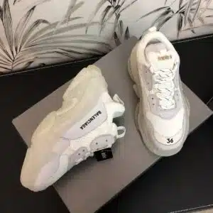  BALENCIAGA TRIPLE S CLEAR WHITE - immagine 2