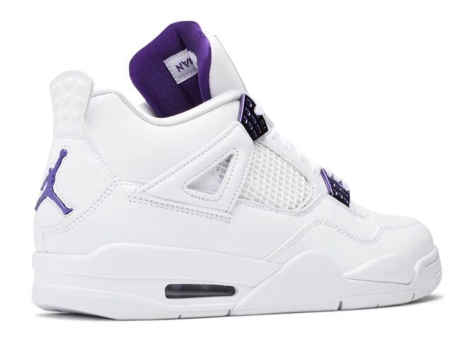 REPLICA AIR JORDAN 4 RETRO COURT PURPLE - immagine 3