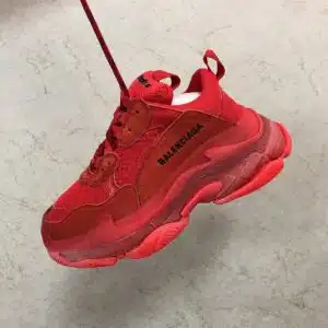  BALENCIAGA TRIPLE S CLEAR REDS - immagine 5
