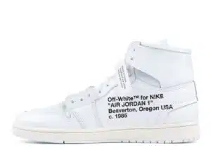 REPLICA AIR JORDAN RETRO 1 BIANCO SPORCO - immagine 4