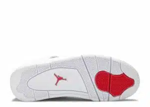  AIR JORDAN 4 RETRO 'ROSSO METALLIZZATO' (COPIA) - immagine 4