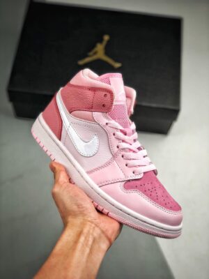 AIR JORDAN 1 MID 'DIGITAL PINK' REPLICA - immagine 4