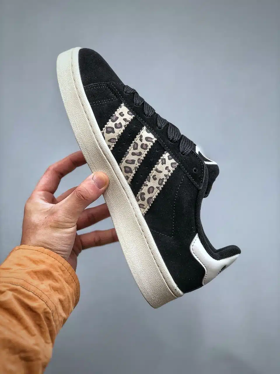 ADIDAS CAMPUS 00'S 'BLACK LEOPARD' REPLICA - immagine 9