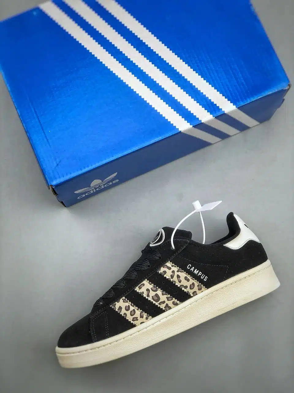 ADIDAS CAMPUS 00'S 'BLACK LEOPARD' REPLICA - immagine 8