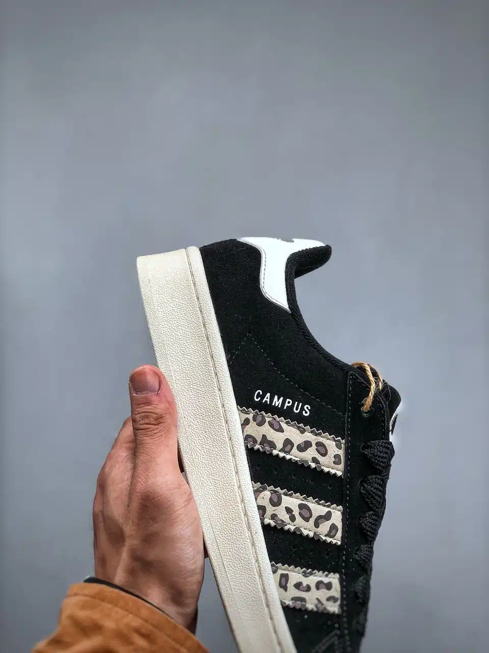 ADIDAS CAMPUS 00'S 'BLACK LEOPARD' REPLICA - immagine 5