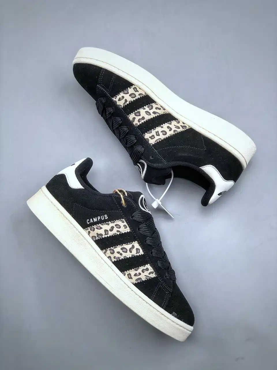 ADIDAS CAMPUS 00'S 'BLACK LEOPARD' REPLICA - immagine 2