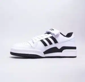  ADIDAS FORUM BASSO BIANCO NERO - immagine 6