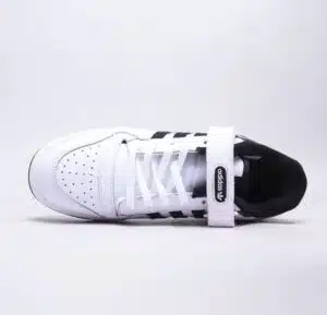  ADIDAS FORUM BASSO BIANCO NERO - immagine 5