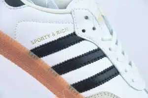 ADIDAS SAMBA SPORTY & RICH 'BIANCO NERO'  - immagine 5