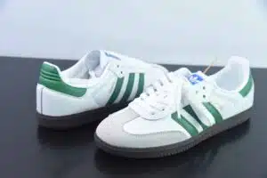 ADIDAS SAMBA 'BIANCO VERDE'  - immagine 6