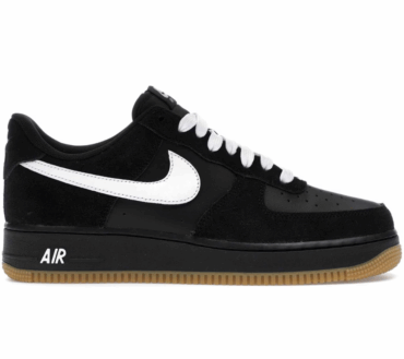 AIR FORCE 1 '07 LV8 REPLICA 'BLACK/GUM' LIGHT 'BROWN/WHITE'