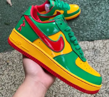 REPLICA AIR FORCE 1 LOW LIL YACHTY CONCRETE BOYS 'LUCKY GREEN'