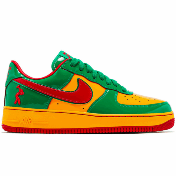 REPLICA AIR FORCE 1 LOW LIL YACHTY CONCRETE BOYS 'LUCKY GREEN'