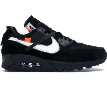 REPLICA AIR MAX 90 OFF-WHITE 'BLACK'