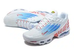 AIR MAX PLUS 3 'BIANCO ROSSO BLU'  - immagine 4