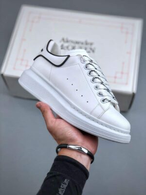  ALEXANDER MCQUEEN BIANCO LINEA NERA - immagine 2
