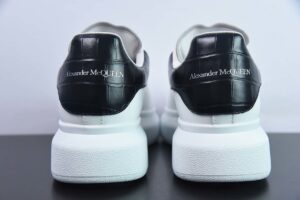 ALEXANDER MCQUEEN OVERSIZED 'BLACK CROCODILE' - immagine 5