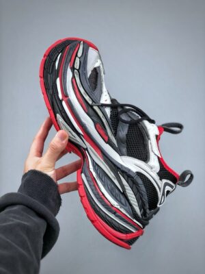  BALENCIAGA PLATFORM REDUCED ‘NERE, GRIGIE E ROSSE’ - immagine 8
