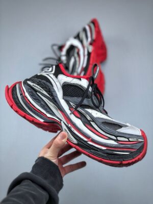  BALENCIAGA PLATFORM REDUCED ‘NERE, GRIGIE E ROSSE’ - immagine 7