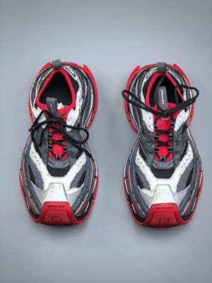  BALENCIAGA PLATFORM REDUCED ‘NERE, GRIGIE E ROSSE’ - immagine 6