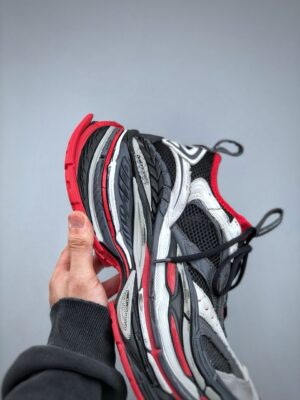  BALENCIAGA PLATFORM REDUCED ‘NERE, GRIGIE E ROSSE’ - immagine 5