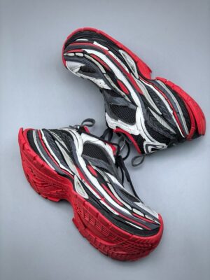  BALENCIAGA PLATFORM REDUCED ‘NERE, GRIGIE E ROSSE’ - immagine 2