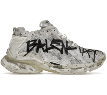 BALENCIAGA RUNNER GRAFFITI 'BIANCHE'