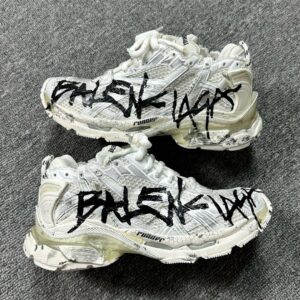 BALENCIAGA RUNNER GRAFFITI 'BIANCHE' - immagine 3