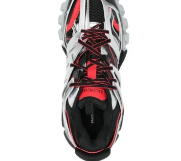 REPLICA BALENCIAGA TRACK 'NERE ROSSE E BIANCHE' SILVER