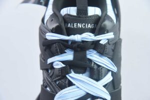 BALENCIAGA TRACK SHIRT' NERE E AZZURRE' - immagine 3