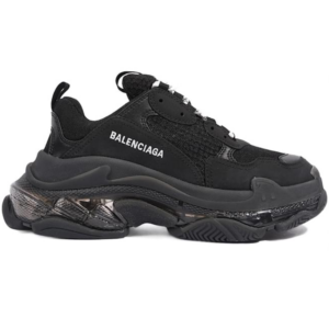  BALENCIAGA TRIPLE S CLEAR NERO